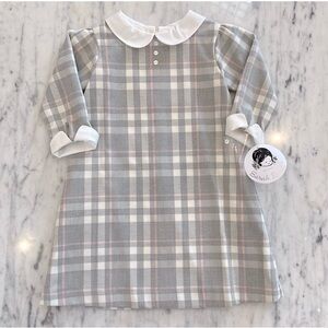 Sarah Louise England British style plaid dress-Size 4T